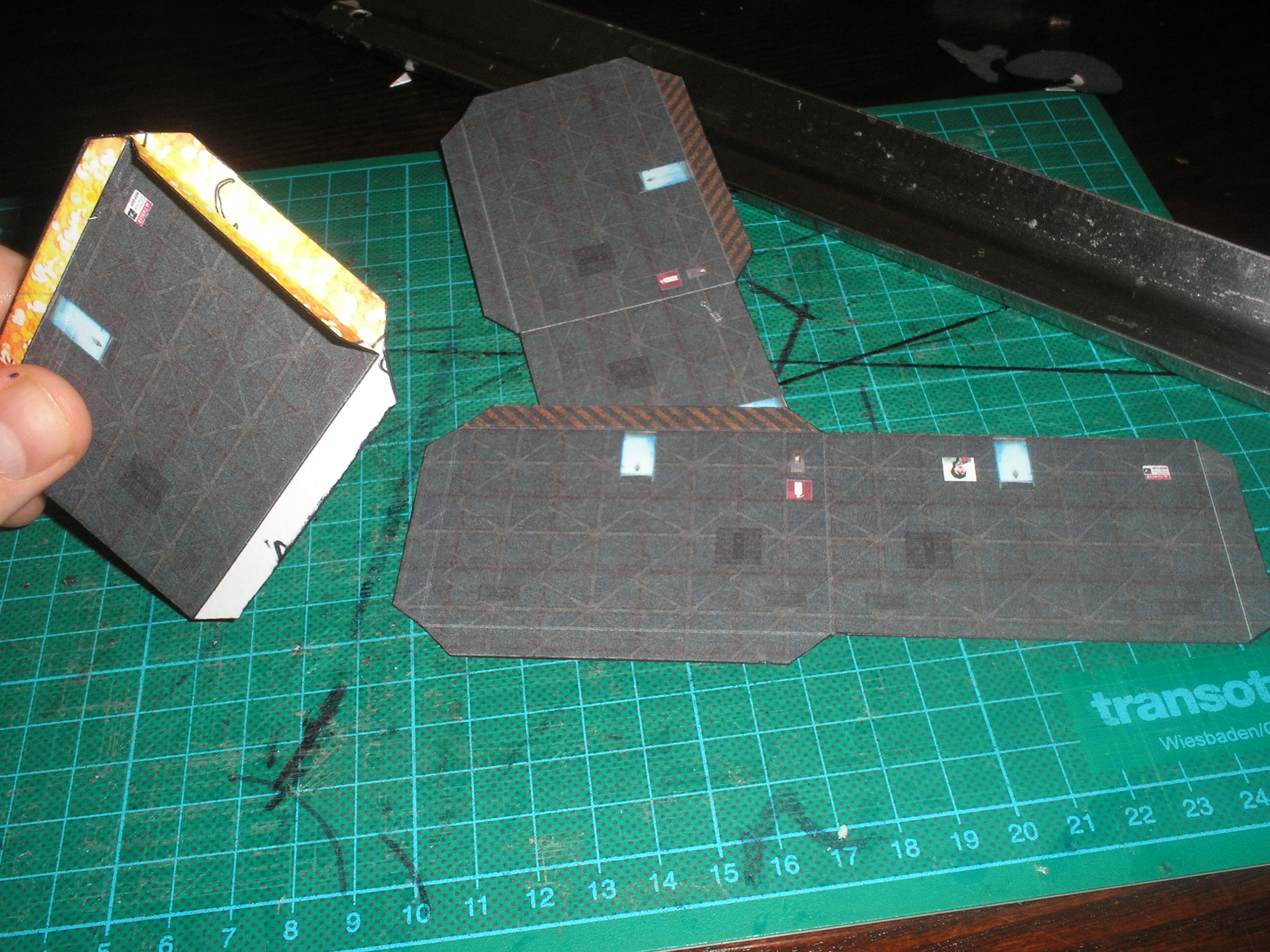 Folding the centre wall